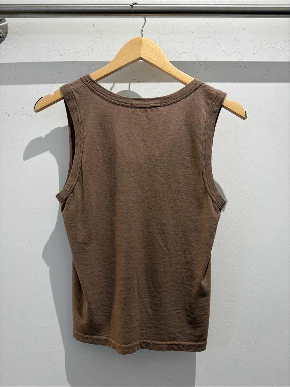 Perfect White Tee Women’s Khara Tank - Mocha - Picture 3 of 3
